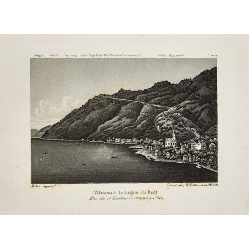 JOHANN-RUDOLF DIKENMANN : 'Souvenir de la Suisse' (DOBIASCHOFSKY AUKTIONEN AG)