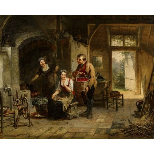 JAN DAVID COL : Das Kirschenangebot (DOBIASCHOFSKY AUKTIONEN AG)