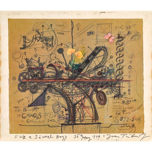 JEAN TINGUELY : 'Tinguelys Chaos Nr. I' (DOBIASCHOFSKY AUKTIONEN AG)