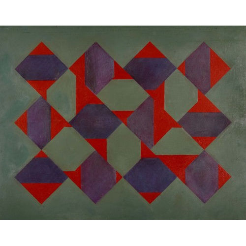 FRANZ EGGENSCHWILER : 'Komposition 64/I' (DOBIASCHOFSKY AUKTIONEN AG)