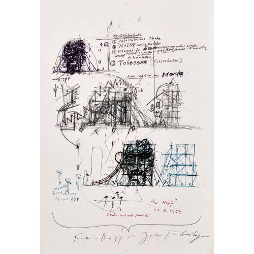 JEAN TINGUELY : 'Komm mir g�n ins Monster!' (DOBIASCHOFSKY AUKTIONEN AG)