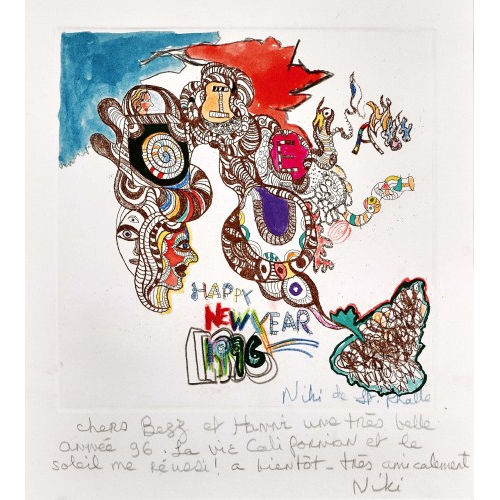 NIKI DE SAINT PHALLE : 'Happy New Year' (DOBIASCHOFSKY AUKTIONEN AG)