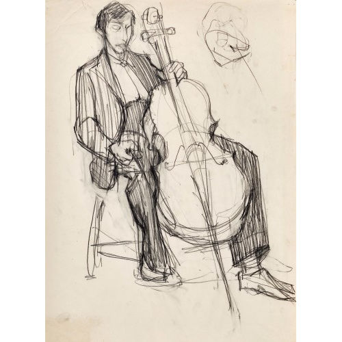 BERNHARD LUGINB�HL : Cellist (DOBIASCHOFSKY AUKTIONEN AG)