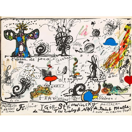 JEAN TINGUELY : 'Fontaine Igor Strawinsky' (DOBIASCHOFSKY AUKTIONEN AG)