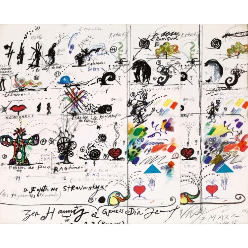 JEAN TINGUELY : 'Fontaine Strawinsky' (DOBIASCHOFSKY AUKTIONEN AG)