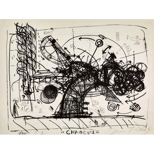 JEAN TINGUELY : 'Chaos Nr. 1' (DOBIASCHOFSKY AUKTIONEN AG)