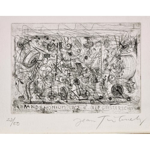 JEAN TINGUELY : 'Pandemonium Nr. 2' (DOBIASCHOFSKY AUKTIONEN AG)