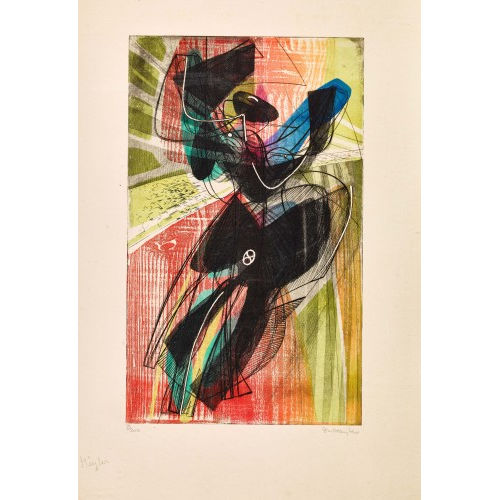 STANLEY WILLIAM HAYTER : 'Danse du soleil' (DOBIASCHOFSKY AUKTIONEN AG)