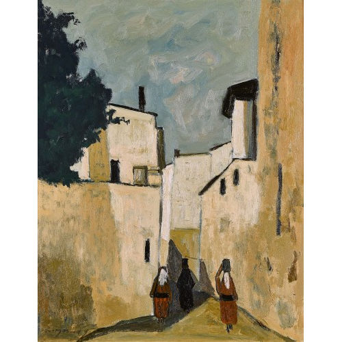 GEORGES BORGEAUD : 'Ruelle' (DOBIASCHOFSKY AUKTIONEN AG)