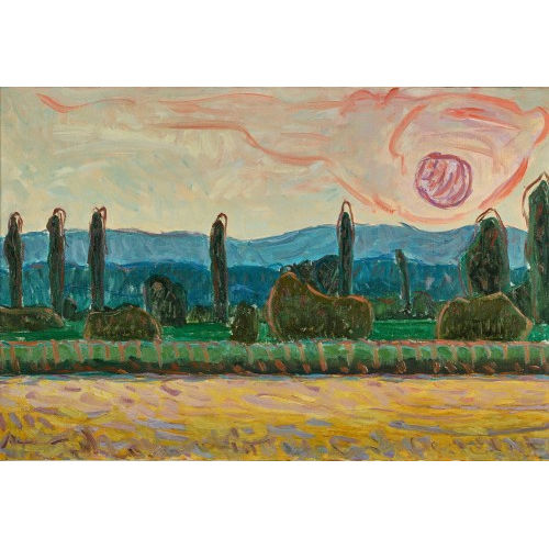 HANS JAUSLIN : Sommerlandschaft (DOBIASCHOFSKY AUKTIONEN AG)