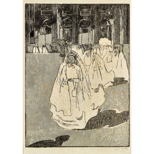 ALICE BAILLY : 'Les Communiants � Saint-Sulpice' (DOBIASCHOFSKY AUKTIONEN AG)