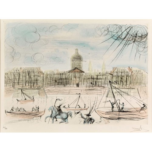 SALVADOR DAL� : 'L'Acad�mie de Paris' (DOBIASCHOFSKY AUKTIONEN AG)
