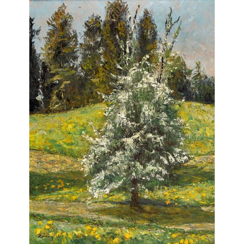 REINHOLD K�NDIG : Bl�hender Baum (DOBIASCHOFSKY AUKTIONEN AG)