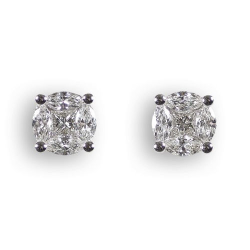DIAMANT-OHRSTECKER : (DOBIASCHOFSKY AUKTIONEN AG)