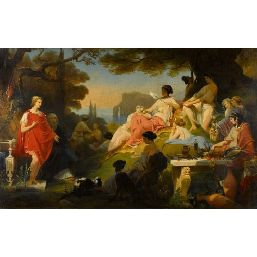 HENRI FR�D�RIC (EIGTL. CHOPIN) SCHOPIN : Telemachus im Reich der Kalypso (DOBIASCHOFSKY AUKTIONEN AG)