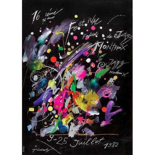 JEAN TINGUELY : 'Montreux Jazz Festival 1982' (DOBIASCHOFSKY AUKTIONEN AG)