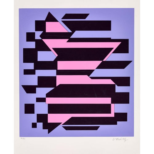 VICTOR VASARELY : Geometrische Komposition (DOBIASCHOFSKY AUKTIONEN AG)