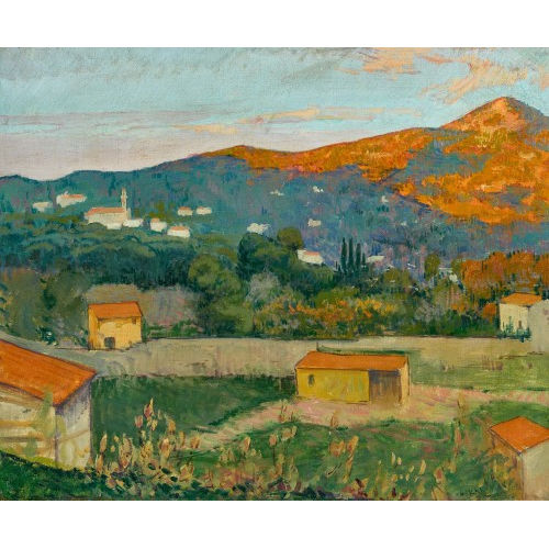 L�ON GIRAN-MAX : 'Nice. Mont Chauve' (DOBIASCHOFSKY AUKTIONEN AG)