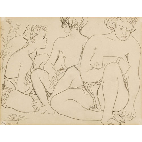 NANETTE GENOUD : Trois femmes (DOBIASCHOFSKY AUKTIONEN AG)