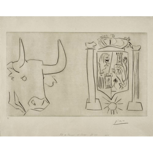 PABLO PICASSO : 'Le Fr�re Mendiant' (DOBIASCHOFSKY AUKTIONEN AG)