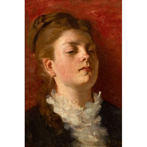 �DOUARD RAVEL : 'T�te de femme' (DOBIASCHOFSKY AUKTIONEN AG)