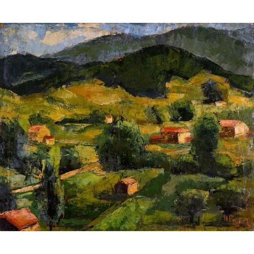HERMANN PIEPER : 'Auriol (S�dfrankreich)' (DOBIASCHOFSKY AUKTIONEN AG)