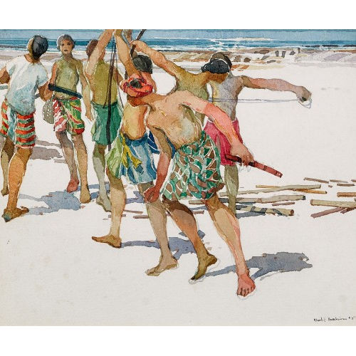 KHALIL IBRAHIM : Fishermen (DOBIASCHOFSKY AUKTIONEN AG)