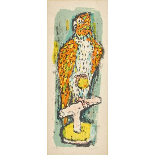 ALOIS CARIGIET : Papagei (DOBIASCHOFSKY AUKTIONEN AG)