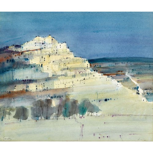 HANS RUEDI SIEBER : 'Gordes' (DOBIASCHOFSKY AUKTIONEN AG)