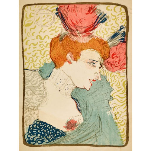 HENRI DE TOULOUSE-LAUTREC : 'Mademoiselle Marcelle Lender, en buste' (DOBIASCHOFSKY AUKTIONEN AG)