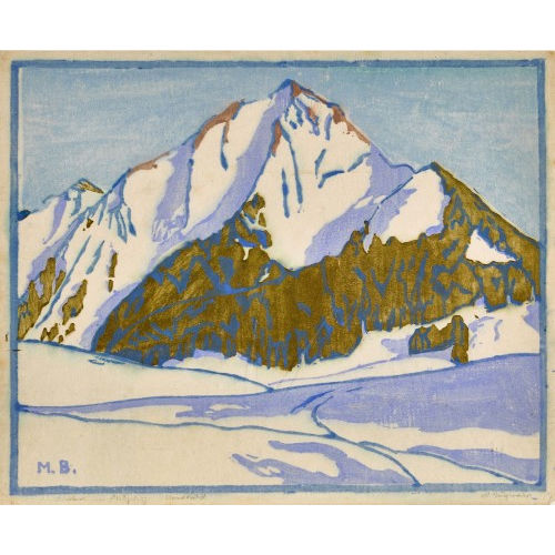 MAX BURGMEIER : Winterlandschaft (DOBIASCHOFSKY AUKTIONEN AG)