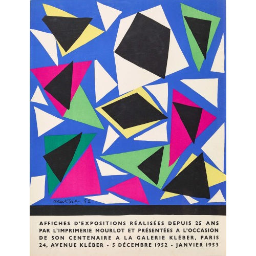 HENRI MATISSE : 'Affiches d'Expositions 1952-1953' (DOBIASCHOFSKY AUKTIONEN AG)