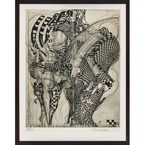 BERNHARD LUGINB�HL : 'L'Homme qui marche' (DOBIASCHOFSKY AUKTIONEN AG)