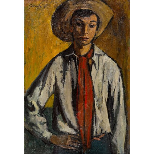JEANNE) JANEB� (EIGTL. BARRAUD-PELLET : 'Le gitan' (DOBIASCHOFSKY AUKTIONEN AG)
