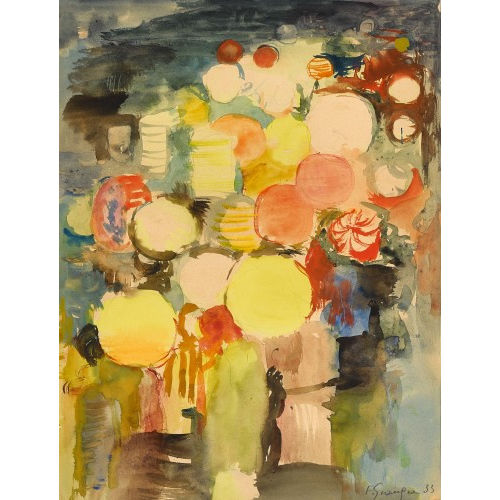 FERNAND GIAUQUE : Composition (DOBIASCHOFSKY AUKTIONEN AG)