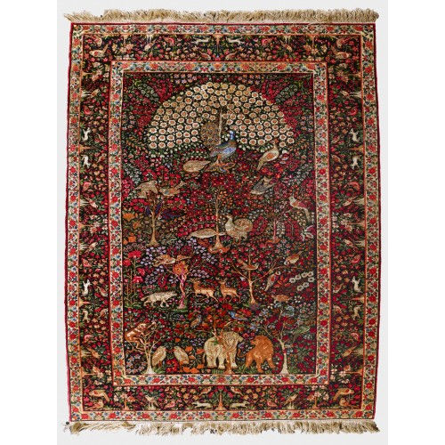 TEPPICH : Kirman, Iran, Ende 19. Jh (DOBIASCHOFSKY AUKTIONEN AG)