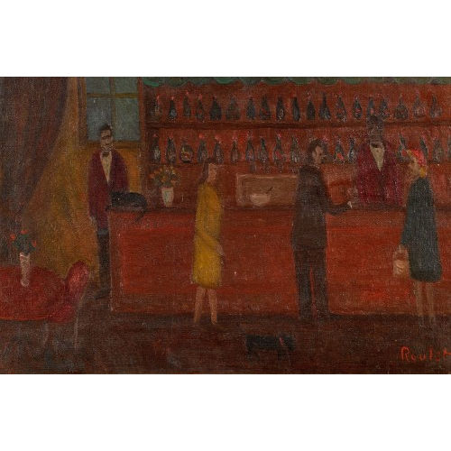 HENRY ROULET : 'Le bar' (DOBIASCHOFSKY AUKTIONEN AG)