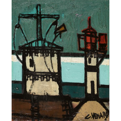 CLAUDE VENARD : Le port (DOBIASCHOFSKY AUKTIONEN AG)