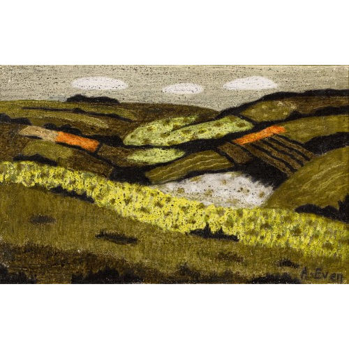 ANDR� EVEN : 'Colline fleurie en Bretagne' (DOBIASCHOFSKY AUKTIONEN AG)
