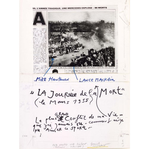 JEAN TINGUELY : 'La Journ�e de la Morte (Le Mans 1955)' (DOBIASCHOFSKY AUKTIONEN AG)