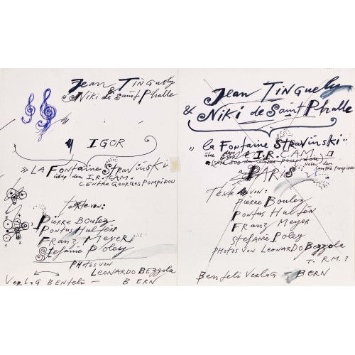 JEAN TINGUELY : 'La Fontaine Strawinsky' (DOBIASCHOFSKY AUKTIONEN AG)
