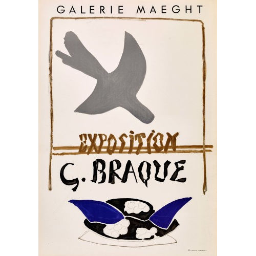 GEORGES BRAQUE : 'Galerie Maeght Exposition' (DOBIASCHOFSKY AUKTIONEN AG)