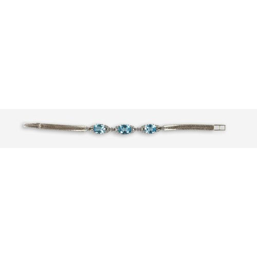 AQUAMARIN-DIAMANT-BRACELET : Ferdinand Kessenich, Basel (DOBIASCHOFSKY AUKTIONEN AG)