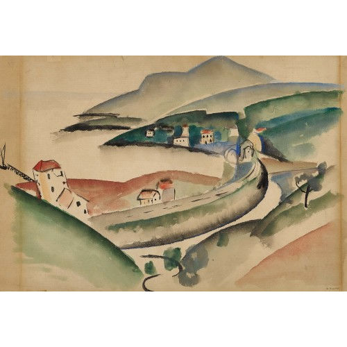 GUSTAVE BUCHET : Baie d'Agay (DOBIASCHOFSKY AUKTIONEN AG)