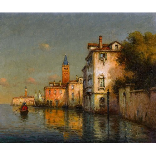 ANTOINE I (AUCH ALDINE BOUVARD : Vue de Venise (DOBIASCHOFSKY AUKTIONEN AG)