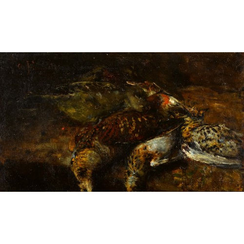 ADOLFO FERAGUTTI VISCONTI : 'Natura morta con beccaccine' (DOBIASCHOFSKY AUKTIONEN AG)