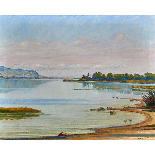 LOUIS D�RR : Sommerliche Seelandschaft (DOBIASCHOFSKY AUKTIONEN AG)