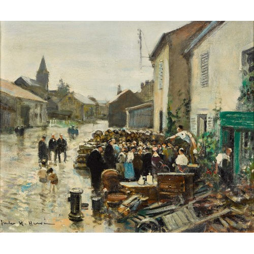 JULES REN� HERV� : Die Gant (DOBIASCHOFSKY AUKTIONEN AG)