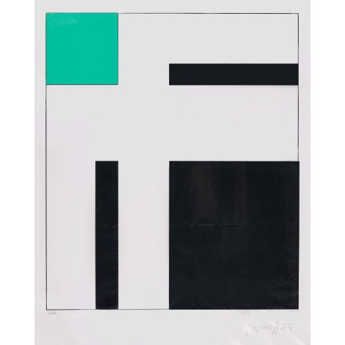 GOTTFRIED HONEGGER : Geometrische Komposition (DOBIASCHOFSKY AUKTIONEN AG)