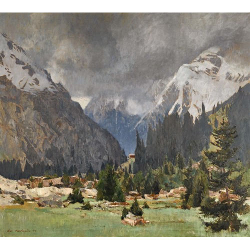 LEO KALMUS : Im Haslital (DOBIASCHOFSKY AUKTIONEN AG)